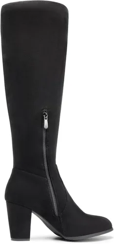 Miniatura 3 de DREAM PAIRS - Botas altas de tacón grueso para mujer, largo por encima de la rodilla