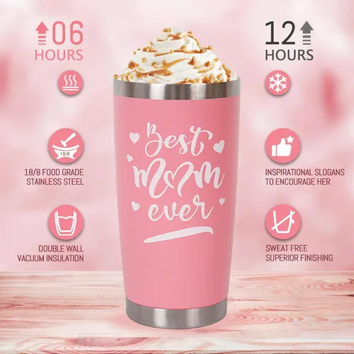 Miniatura 5 de Regalos para la mejor mamá de parte de su hijo e hija, feliz cumpleaños, Navidad, Día de la Madre, ideas inspiradoras para mujeres, regalo