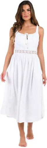 Miniatura 124 de La Blanca Vestido midi para cubrir el traje de baño para mujer
