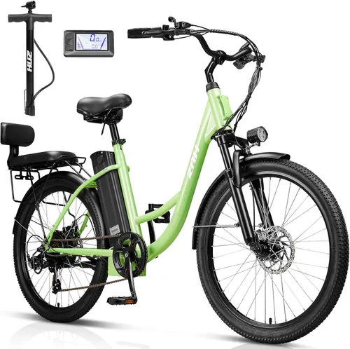 Miniatura 14 de ZNH Bicicleta eléctrica para adultos con batería extraíble de 48 V 941 Wh, hasta 90 millas, bicicleta eléctrica de 24 pulgadas/26 pulgadas, motor