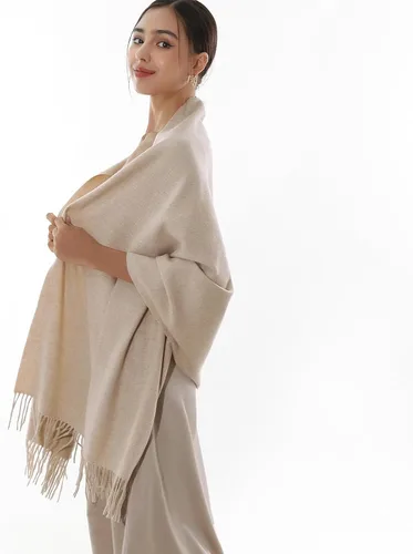 Miniatura 4 de RIIQIICHY - Bufandas grandes, cálidas y suaves de invierno para mujer, chales de pashmina, accesorio envolvente para vestidos de noche
