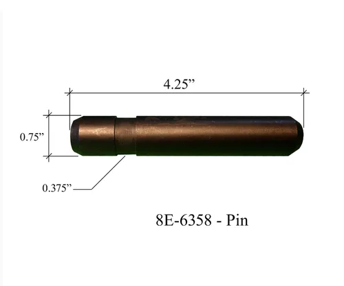Miniatura 4 de Dientes de roca afilados individuales del cubo del excavador con alfileres, 1U3352TL, se adapta a adaptadores de la serie J350 (9)