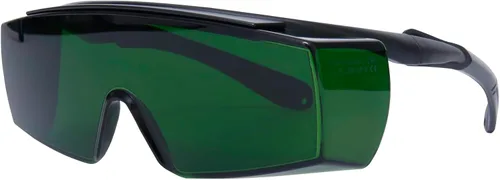 Miniatura 5 de LaserPair - Lentes de seguridad láser de alta protección 900-1100nm OD8+ DIN4 para láser de fibra, soldadura láser de mano (modelo: LP-ADY-3)