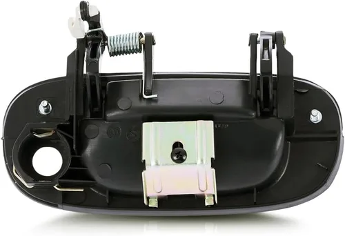 Miniatura 2 de Manija de puerta exterior para Dodge Ram 2500 1994-2002 lado del conductor frontal, negro texturizado Con orificio para llave Recorte: Base