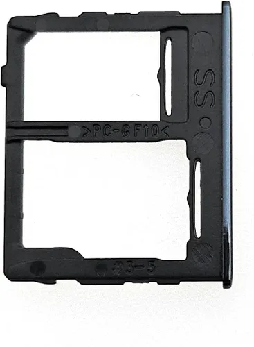 Miniatura 5 de Bandeja de tarjeta SIM individual Reemplazo del soporte de ranura SD para Samsung Galaxy A32 5G SM-A326U A326U1 S326DL A326W (negro)