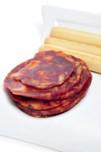 Miniatura 2 de Chorizo Ibérico de Fermín (paquete de 3 x 2 onzas) + Queso Manchego 8 Oz