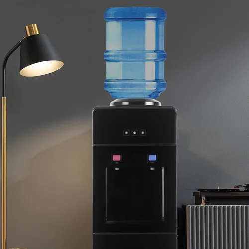 Miniatura 2 de Dispensador de enfriador de agua de 5 galones, dispensador de botellas de agua, enfriadores de agua independientes con bloqueo de seguridad