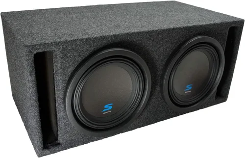 Miniatura 15 de American Sound Connection Estéreo universal para coche dual de 10 pulgadas Alpine Type S S-W10D2 Bundle con caja de subcaja portada pintable con Con