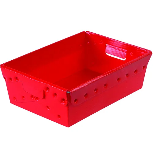 Miniatura 7 de Aviditi Contenedores de almacenamiento de plástico, 18 x 13 x 6 pulgadas, color azul para organizar hogares, almacenes y oficinas (paquete de 6)
