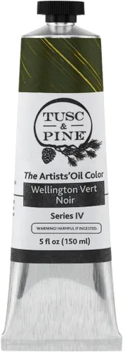 Miniatura 64 de Tusc & Pine Pintura al óleo Artist – Alizarin Crimson, 1.4 fl oz, sin amarilleo, consistencia rica y cremosa, carga máxima de pigmento, pinturas al