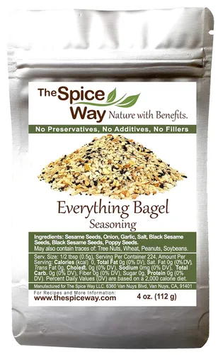 Miniatura 9 de The Spice Way Everything Bagel Seasoning - (8 onzas) - una sabrosa mezcla multiusos de semillas de sésamo, ajo y cebolla