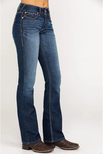 Miniatura 3 de ARIAT R.e.a.l. Perfect Rise Stretch Rosa - Jeans para mujer