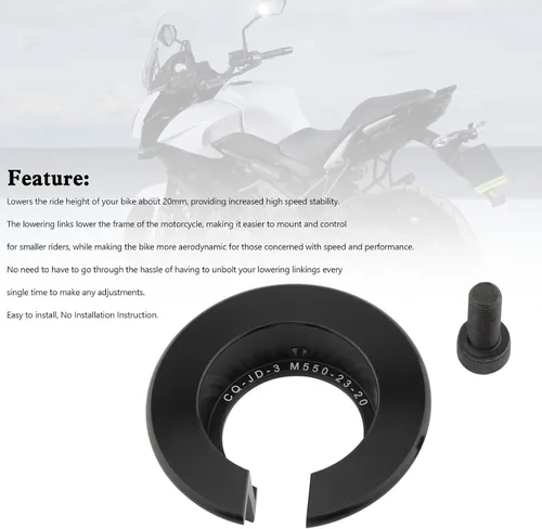 Miniatura 3 de Kit de eslabones de bajada ajustable para Kawasaki VERSYS 650 2015-2023
