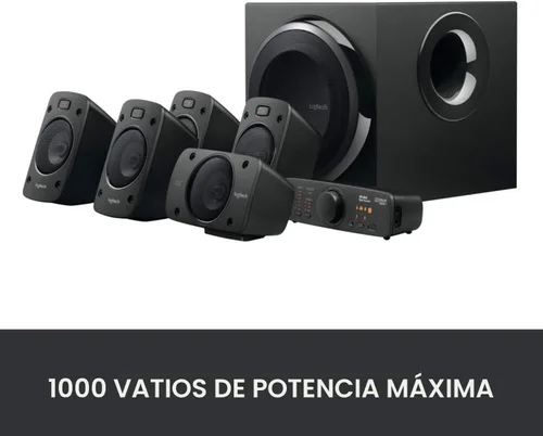 Miniatura 5 de Sistema de altavoces de sonido envolvente Logitech Z906 5.1 - Certificado THX, Dolby Digital y DTS Digital - Negro
