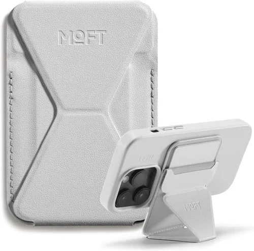 Miniatura 8 de MOFT MagSafe - Soporte tipo cartera para iPhone 15/14/13/12 Series MagSafe compatible con 3 ángulos de visión (bambú)