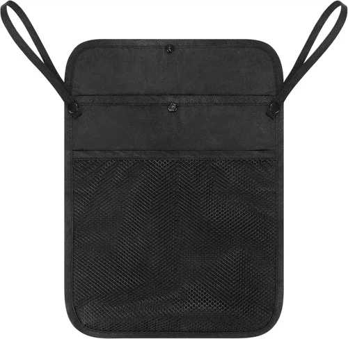 Miniatura 3 de Accmor Organizador universal de cochecito, bolsa de malla para Uppababy, Nuna, Britax, Doona, cochecitos de malla ajustable antideslizante