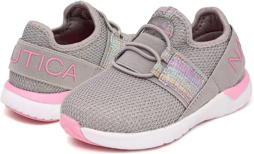 Miniatura 6 de Nautica Tenis deportivos para niños, tenis ligeros para correr y correr para niños y niñas, niños pequeños y grandes