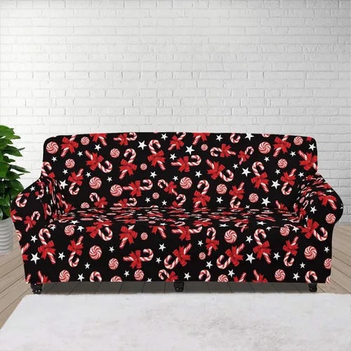 Miniatura 94 de Horeset Fundas elásticas para sofá con diseño de flores otoñales, lavables para sofá de 2 cojines, funda protectora para mascotas y perros