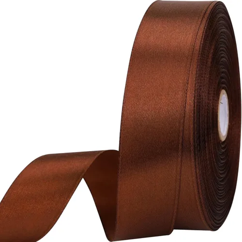 Miniatura 5 de Cinta de satén dorada de 1 pulgada de 50 yardas para envolver regalos, bodas, manualidades, Navidad, Pascua, flores, cabello, decoraciones de Dorado