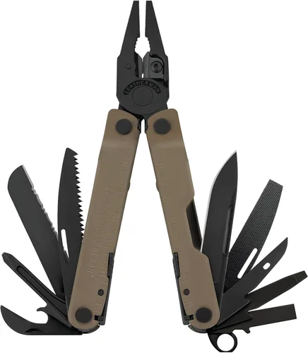 Miniatura 12 de LEATHERMAN, Multiherramienta Rebar con cortadores de alambre reemplazables de primera calidad y sierra, arándano jaspeado