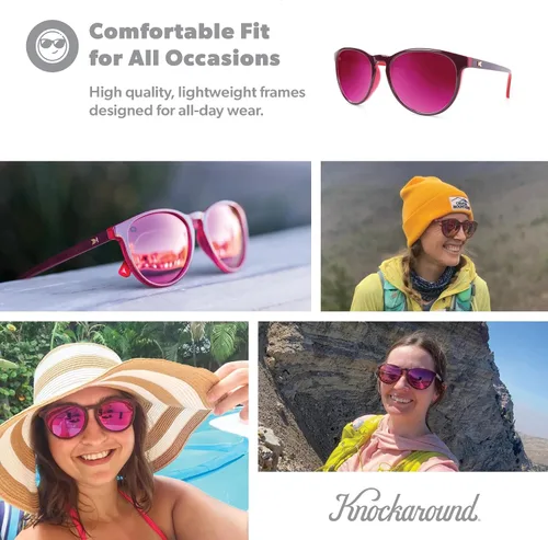 Miniatura 30 de Knockaround Mai Tais - Gafas de sol polarizadas para mujeres y hombres, lentes resistentes a los impactos y protección completa UV400