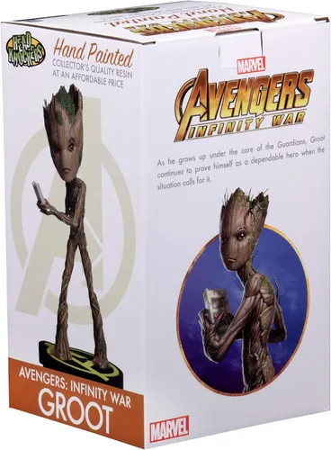 Miniatura 4 de NECA Avengers: Infinity War - Aldaba de cabeza - Groot