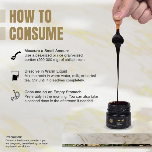 Miniatura 4 de Bargad Shilajit de resina del Himalaya para mujeres 100% puro, grado oro y probado en laboratorio Aumenta la energía, la inmunidad