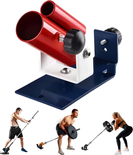 Miniatura 10 de Yes4All Exercise Machine Adjustable T Bar Row Attachment, D Row Handle/Landmine Handle Attachment with Textured Rubber Handles A. Negro - Plataforma