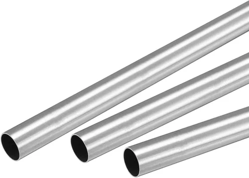 uxcell Tubo redondo de acero inoxidable 304 0.512 in OD 0.020 in espesor de pared 11.811 in longitud 3 piezas