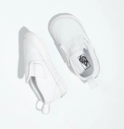 Miniatura 4 de Vans Zapatos para cuna en V (tablero de ajedrez), color arcoírisblanco verdadero VN0A2XSLU09, blanco ((True WhiteTrue White)