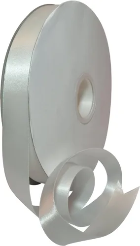 Miniatura 21 de Morex Ribbon Cinta de satén de doble cara de 1/4 pulgadas x 100 yardas, cinta blanca antigua para envolver regalos, tarjetas de regalo