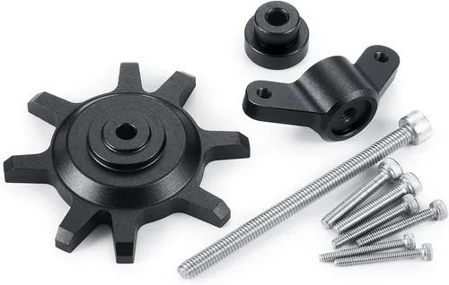 Miniatura 4 de RCLIONS 1.9/2.2 pulgadas RC Beadlock Rueda Hub Instalación y eliminación de neumáticos Conjunto de herramienta para TRX4 SCX10 1/10 RC Crawler Negro