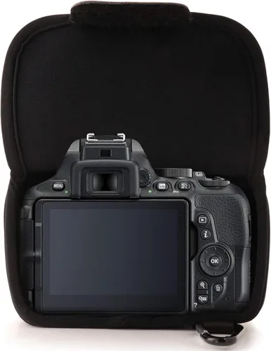 Miniatura 5 de MegaGear MG1568 - Funda de neopreno ultraligera para cámara compatible con Sony Alpha A7 III, A7R III, A9 (1.102-2.756 in), color negro, talla única