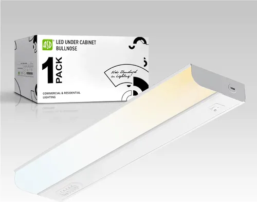 Miniatura 28 de ASD Iluminación LED para debajo del gabinete, 24 pulgadas, 12 W, 822 LM, luces regulables cableadas para debajo del gabinete para cocina, 3000