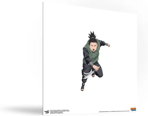 Miniatura 2 de Trends International Gallery Pops Naruto Shippuden - Arte de pared Shikamaru Nara, versión sin marco, 12 x 12 pulgadas