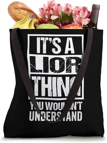 Miniatura 4 de Its A Lior Thing You Wouldnt Understand First Name Tote Bag