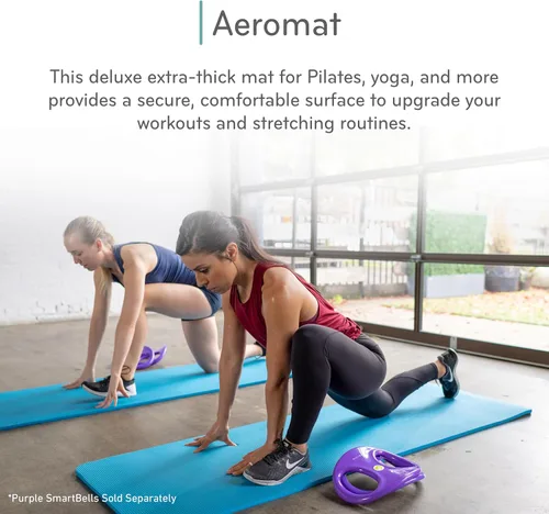 Miniatura 2 de Balanced Body Aeromat - Alfombrilla de ejercicio gruesa Azul
