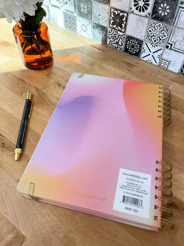 Miniatura 2 de DesignWorks Ink You Deserve Spiral Mindfulness Notebook Guided Gratitude and Wellness Journal Undated Daily Planner With Self Care Activity Prompts