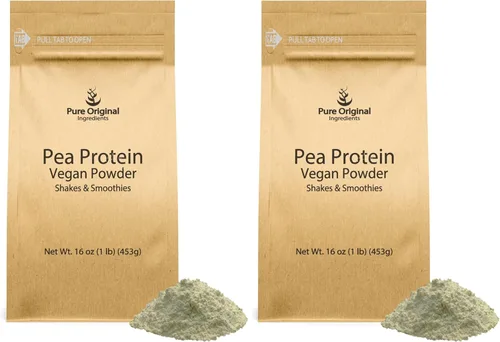 Miniatura 8 de PURE ORIGINAL INGREDIENTS Polvo de proteína vegana de arroz integral (1 libra) de arroz integral germinado, sin gluten, batidos y batidos