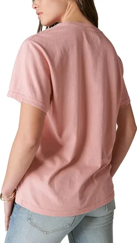 Miniatura 2 de Lucky Brand Camiseta estilo boyfriend, bordado Bowie para mujer