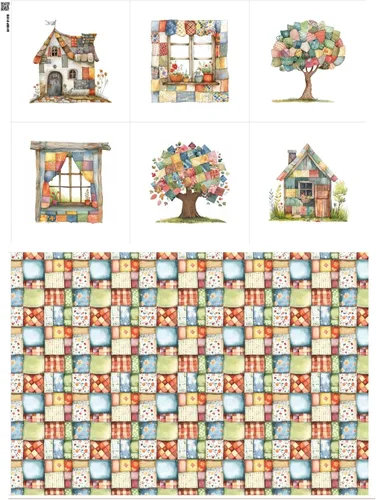 Miniatura 96 de Paquete de tela de algodón de color sólido, 50 cuadrados precortados (8 x 8 x 8 pulgadas), 100% algodón, 120 GSM, fabricado en Türkiye