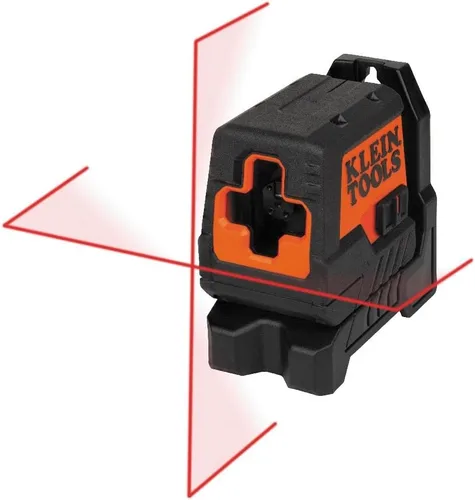 Klein Tools Nivel láser autonivelante 93MCLS, mini nivel de línea cruzada, clase 2, ≤ 1mW, herramienta de alineación de nivelación, líneas Línea roja