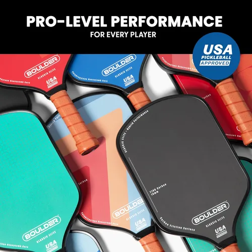 Miniatura 3 de Boulder Carbon Fiber Pickleball Paddle T700 Carbon Fiber USAPA Approved, with Honeycomb Polymer Core Pickleball Racket for Beginner &