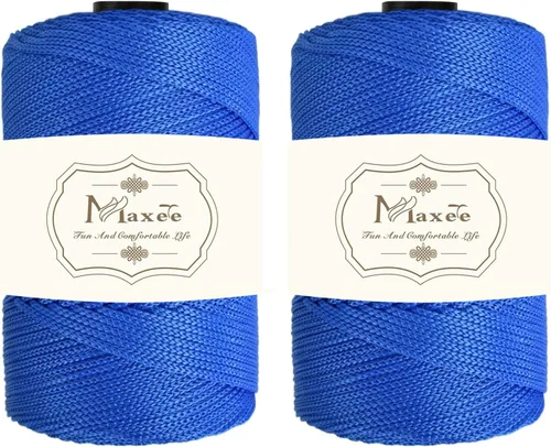 Miniatura 41 de Cordón de macramé premium de poliéster 3 mm × 218 yardas, cordón de macramé 100% polipropileno de 3 mm, ideal para crochet, colgadores de pared, 30