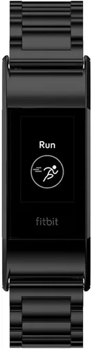 Miniatura 4 de Maxjoy Bandas de carga compatibles con Fitbit: Correa de metal Charge 4/3 SE, repuesto de correa de pulsera de acero inoxidable, tamaños