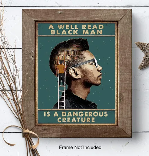 Miniatura 8 de Black Art - Decoración afroamericana, decoración de aula, citas motivacionales positivas inspiradoras, póster de cultura negra, impresión de pared
