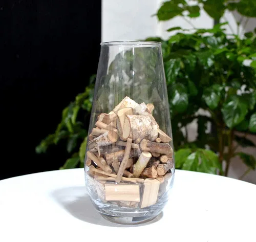 Miniatura 6 de Palitos de manualidades Byher, mini tronco de madera para decoración rústica del hogar - Ramas de decoración central para granja
