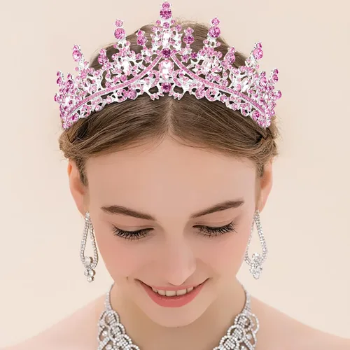 Miniatura 5 de Tiara y banda de cumpleaños para mujeres adultas, serie de cumpleaños, corona y banda de cumpleaños para regalo de fiesta, Halloween, cosplay
