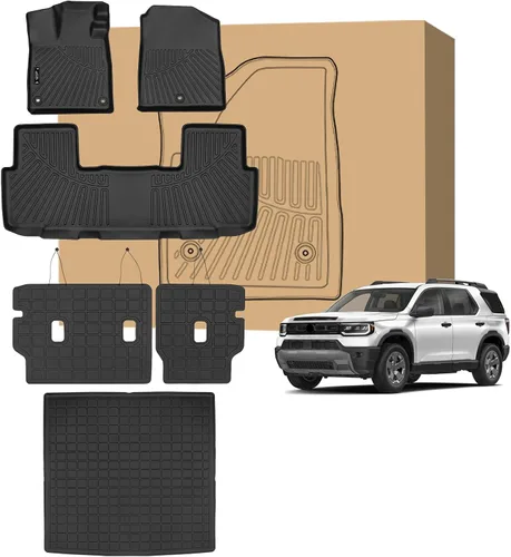 Miniatura 38 de Tapetes de suelo Peleus para Mercedes-Benz Sprinter 2500/3500 2025-2019, solo para furgoneta de carga, forros personalizados de goma TPE para todo