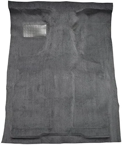 Alfombra automotriz compatible con Dodge Ram Club Cab Pickup Truck de 1998 a 2002, 2500, 3500 Quad Cab (8078-pelo de corte de felpa gris oscuro) |
